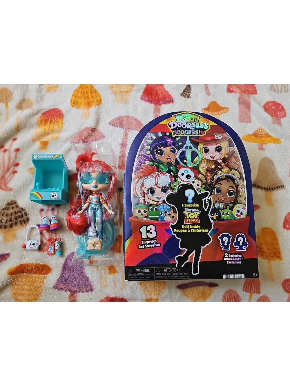Disney Doorables Adoorbs Toy Story Super Fan Doll Forky